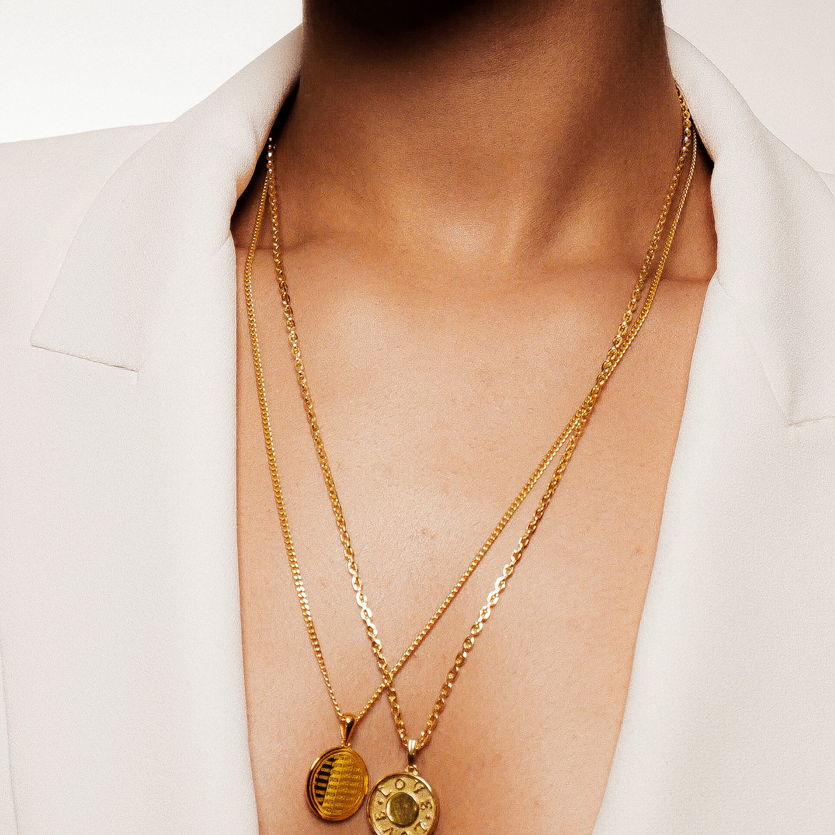 Demi Fine Necklaces | Waterproof Gold Layering Necklaces