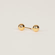 Load image into Gallery viewer, Gold Ball Studs Large