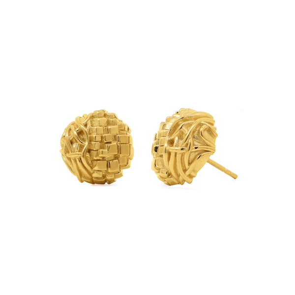 Vira Duo Cube XL Stud Earrings