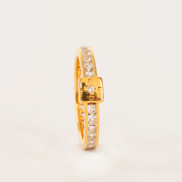Love Letter Gold Band Ring