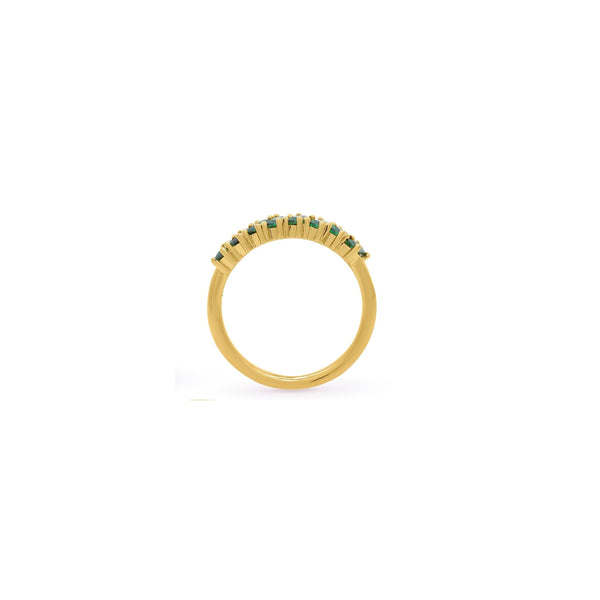 Emerald Baguette Ring