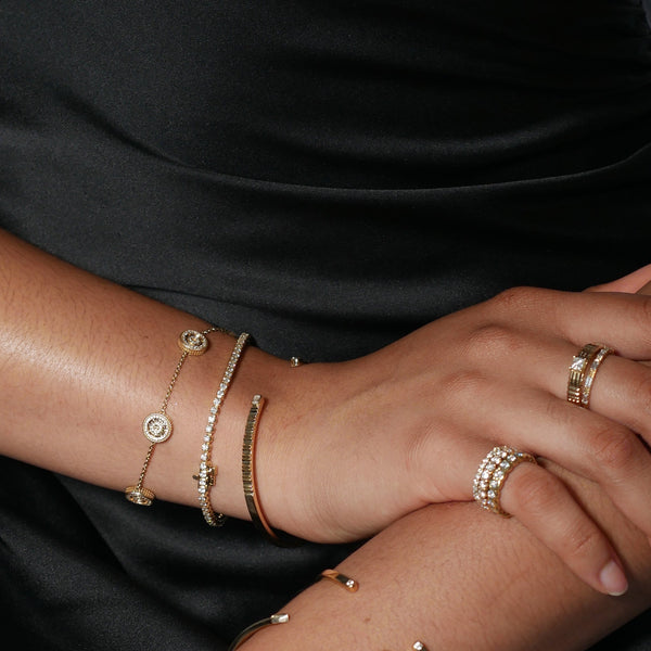 ESSENCE DIAMOND TENNIS BRACELET