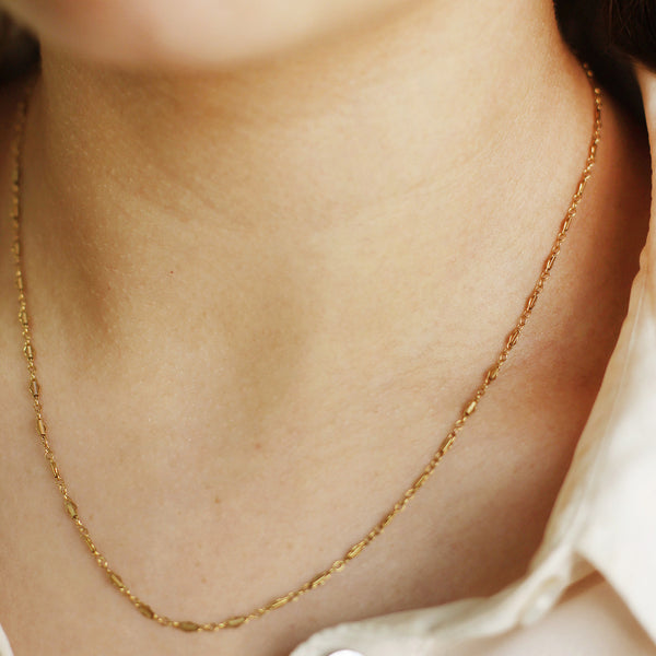Everyday Mini Baguette Necklace