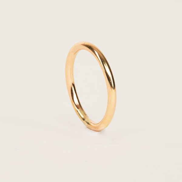 Thick Round Stacker Ring