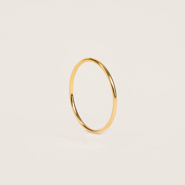 Light Round Stacker Ring