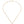 Essence Bezel and Prism Charm Diamond Necklace