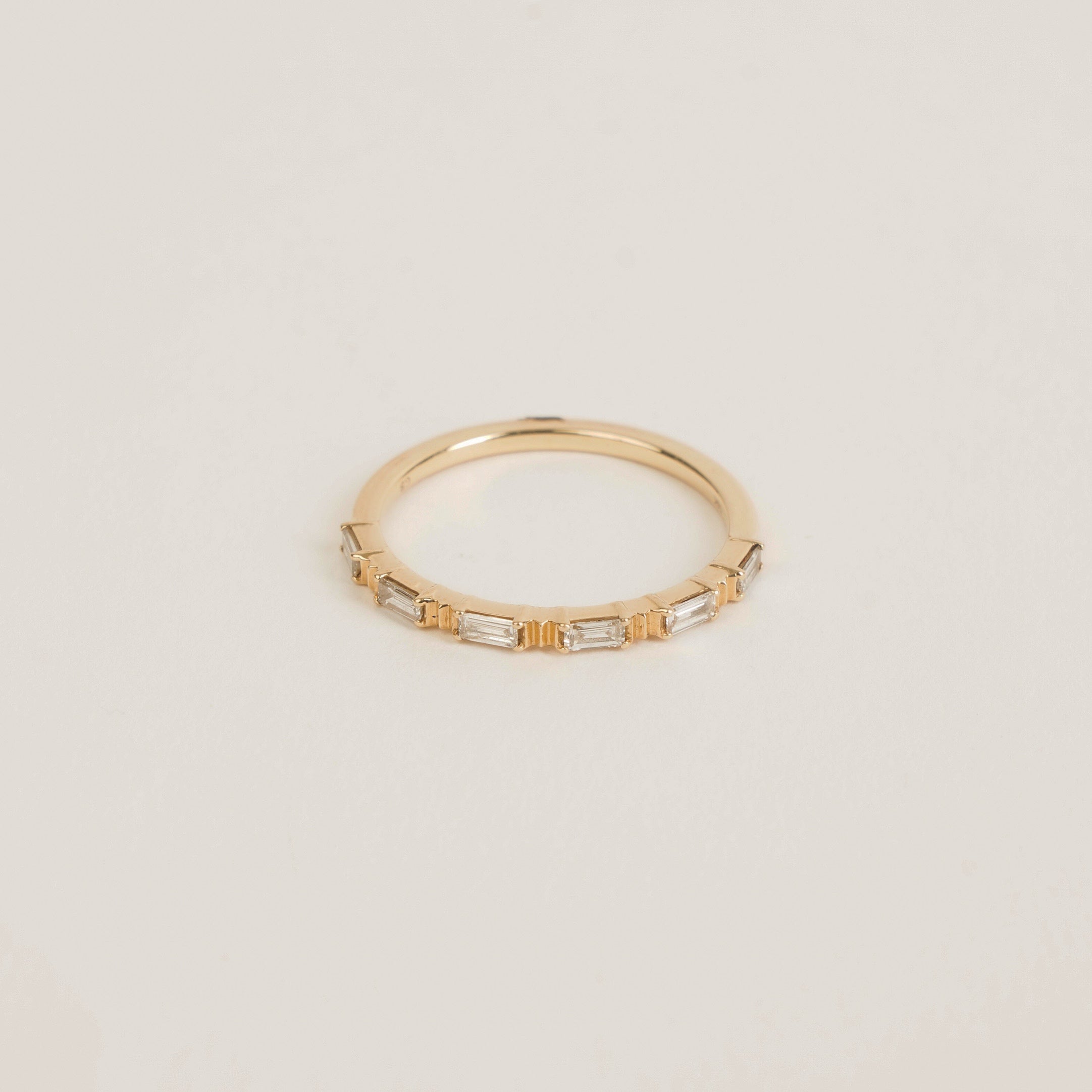 Essence Baguette Prism Diamond Band Ring