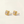 Gwen Beloti Gold Button XL Stud Earrings 2