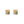 Gwen Beloti Gold Emerald CZ Chunky Stud Earrings 2