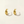 Gwen Beloti Gold Full Stack Mini Hoop Earring 2