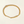 Gwen Beloti Gold Locked In Charm ID Bracelet 3