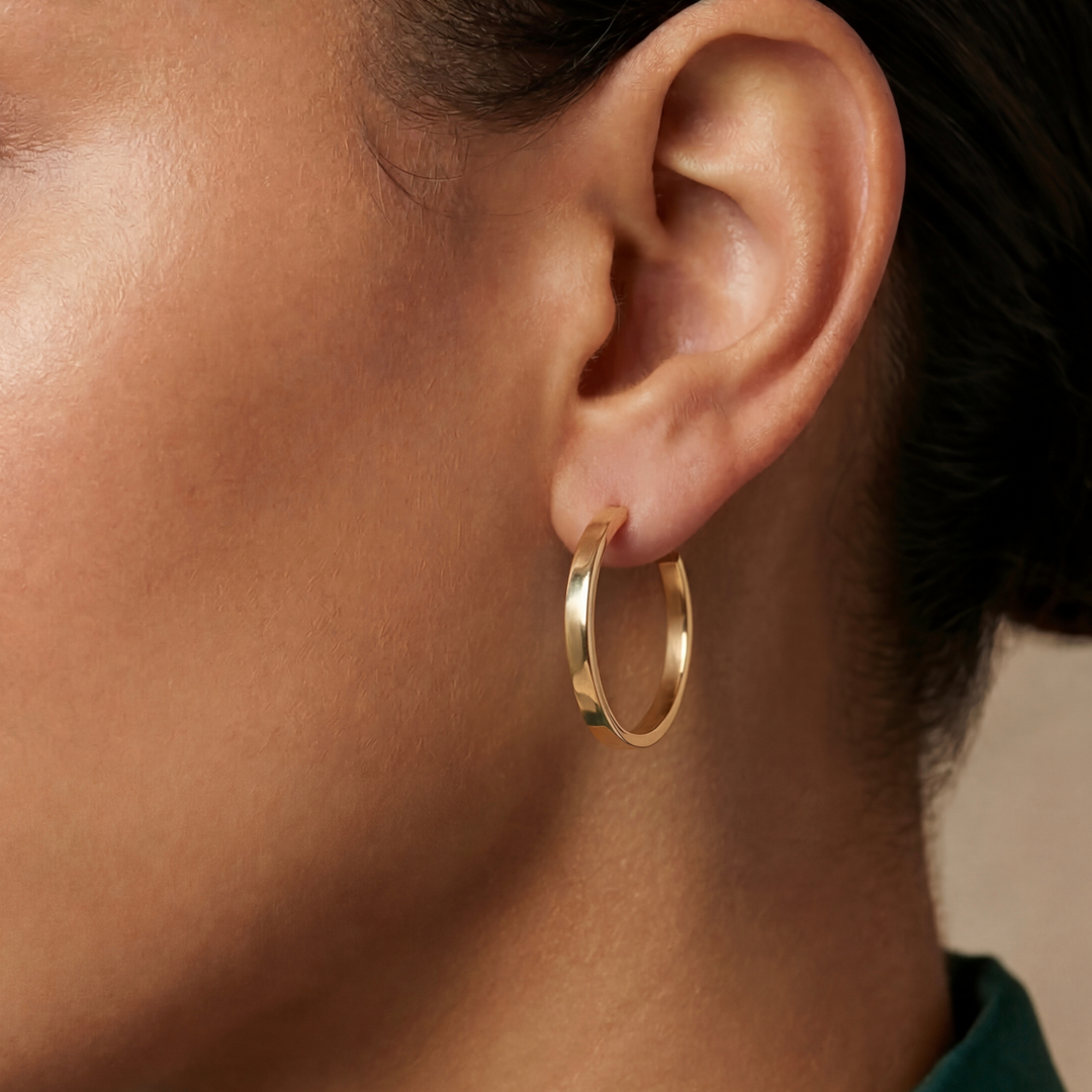 Gwen Beloti Gold Sherry Hoops 1.0