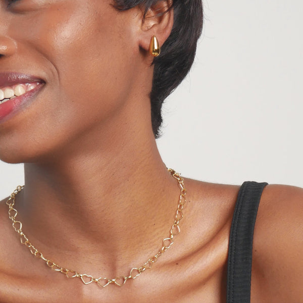 Teardrop Stud Medium