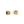 Gwen Beloti Woven Cube Chunky Gold Emerald Earrings 2