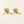 Gwen Beloti XL Gold Heart Beat Stud Earring 3
