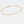 Layla Link Gold Ankle Bracelet