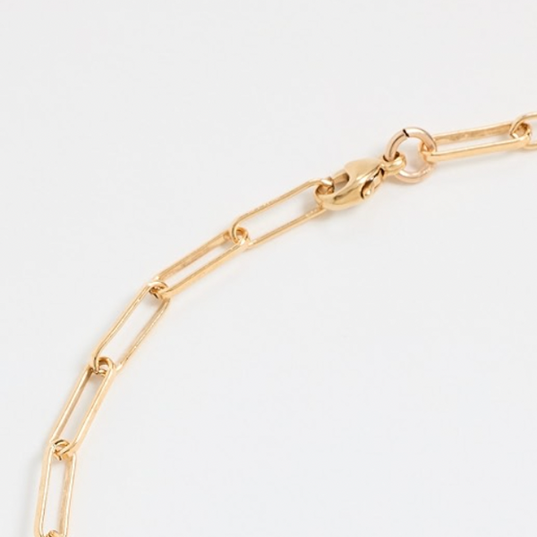 Layla Link Gold Ankle Bracelet