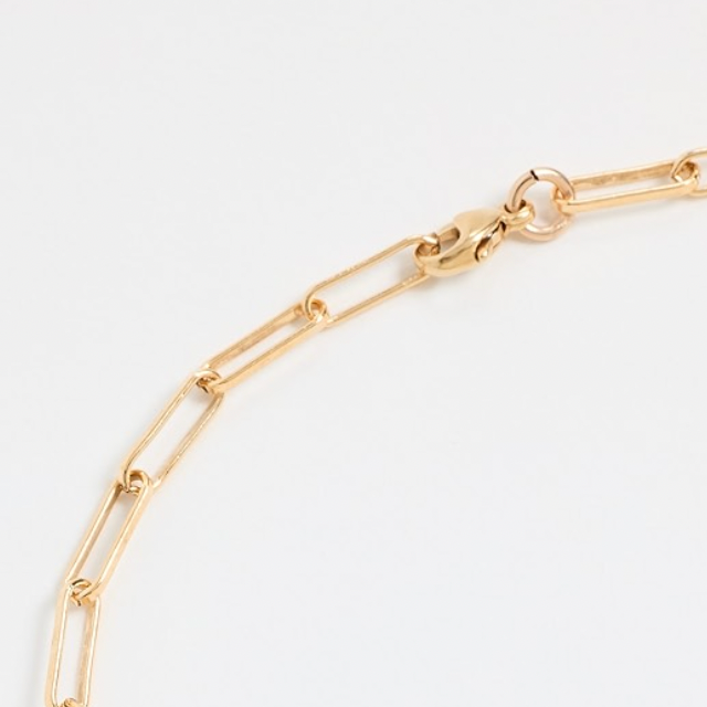 Layla Link Gold Ankle Bracelet