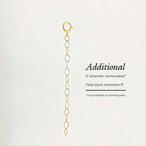 Necklace Bracelet Extension Extender Chain Set