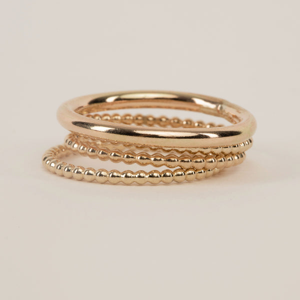 Thick Round Stacker Ring