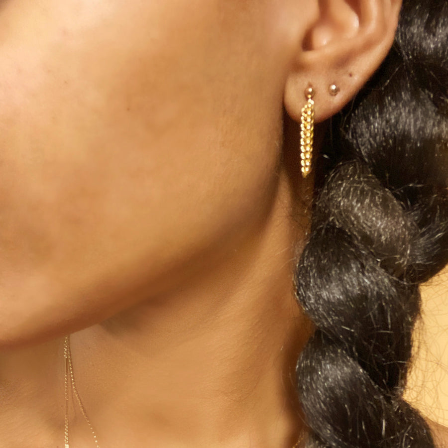 Link Drop Earrings